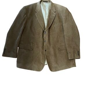 Vintage Daniel Gray Men’s Tan Corduroy Blazer Size 48R